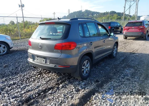 2015 Volkswagen Tiguan S z USA, uszkodzony, nr VIN WVGBV7AX4FW542024